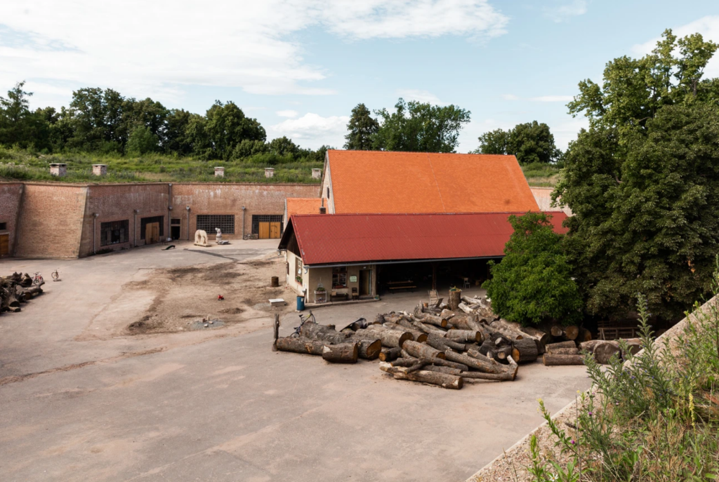Letecký pohled na Bastion IV