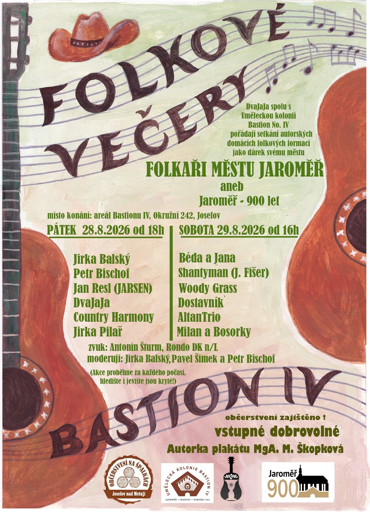 Folkaři městu Jaroměř